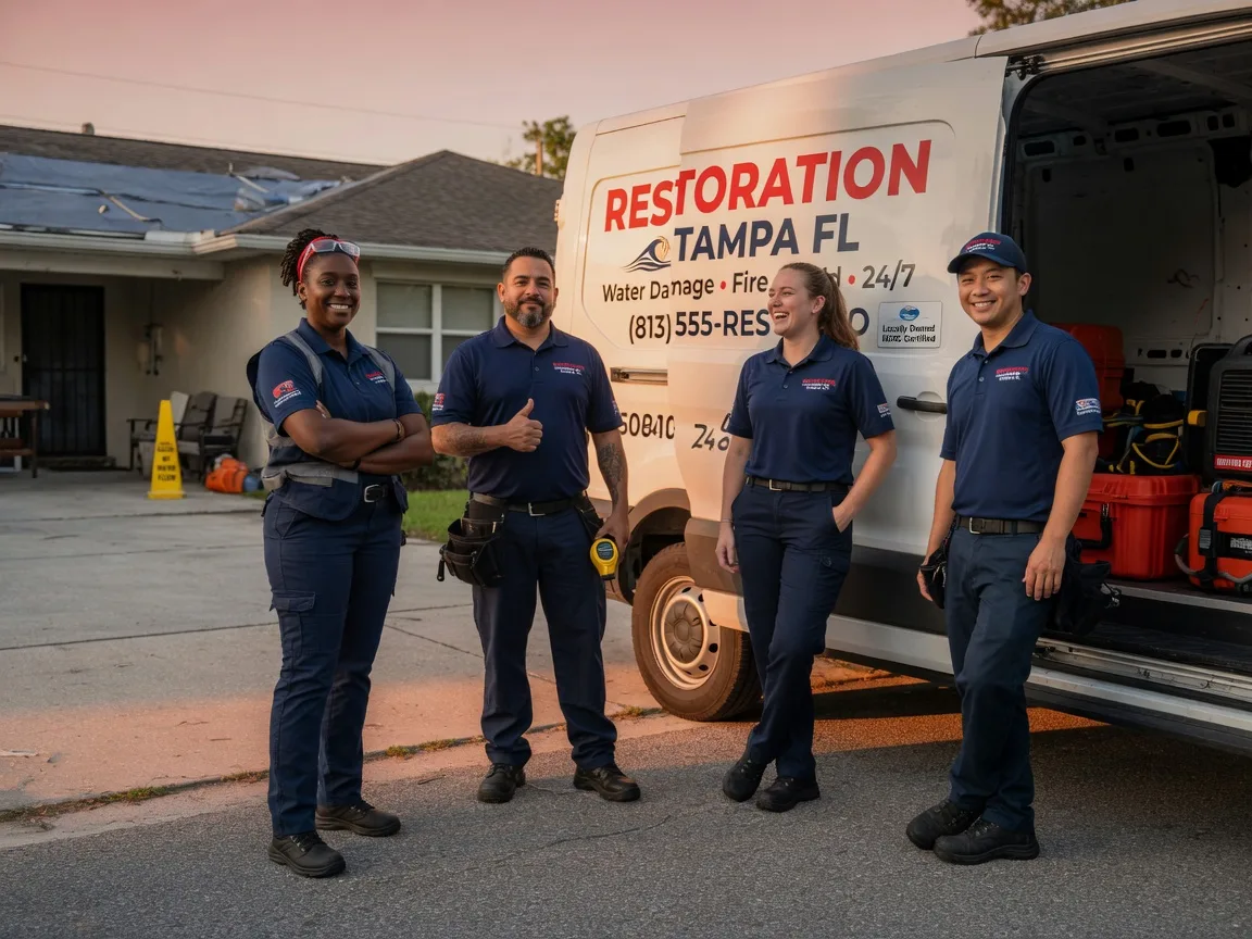 Water Damage Restoration company in Campbell, MN